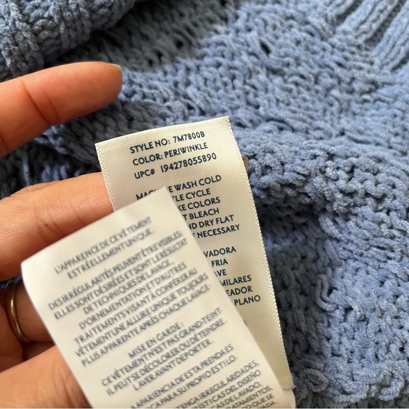 Seven7 Chenille Sweater M - Picture 5 of 6